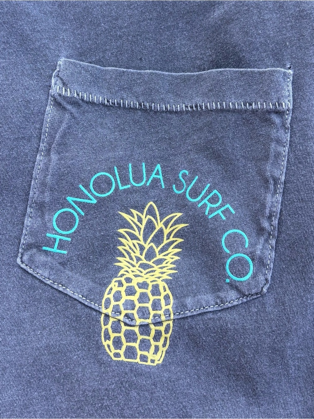 Honolua Wahine Washed Gray Tank Top Womens L Honolua Surf Co Hawaii Pineapple - Picture 6 of 7